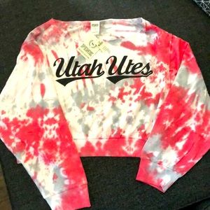 PINK college line University of Utah Utes sweatshirt
